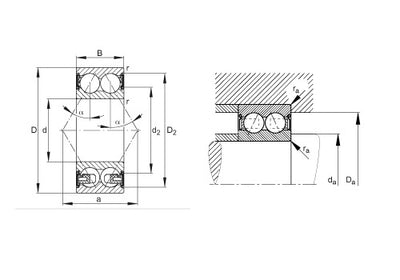 2 Cuscinetti A Sfera 3201-2RS - 12x32x15.9 Mm, Doppia Tenuta, Per Applicazioni Industriali E Auto - Foto 10