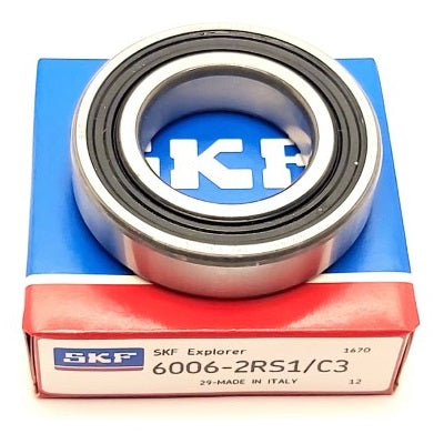 6006-2RS/C3 SKF Cuscinetto Radiale  30X55X13 mm