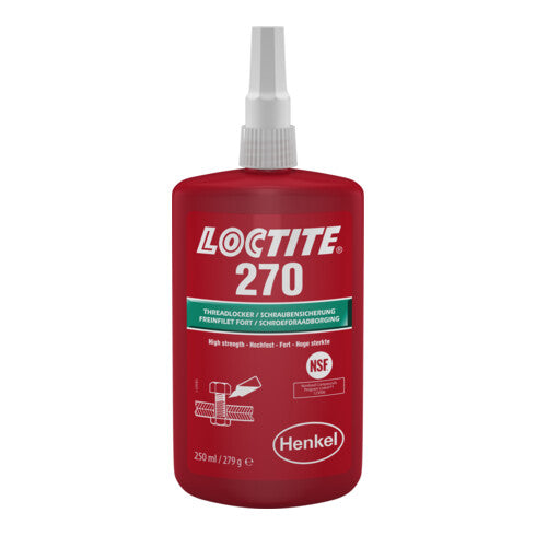 Loctite 270 - Frenafiletti alta resistenza 250 ml